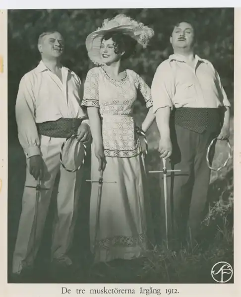 Lyckans gullgossar scene
