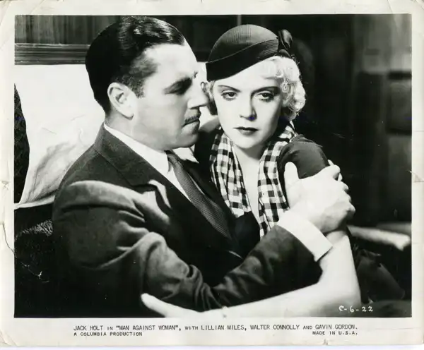 Man Against Woman scene