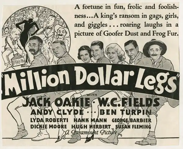 Million Dollar Legs photo