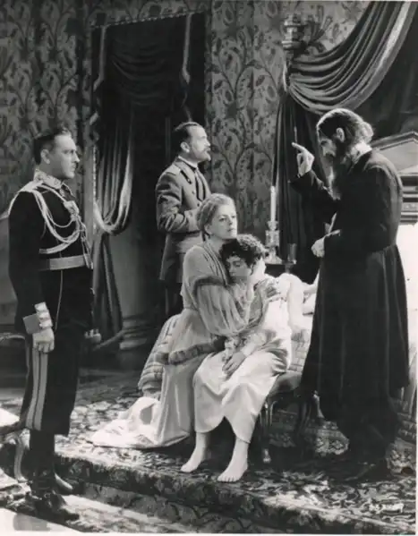 Rasputin and the Empress scene