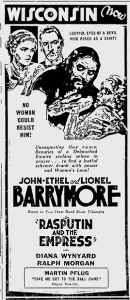 Rasputin and the Empress photo