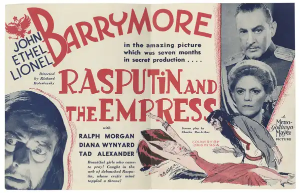 Rasputin and the Empress photo