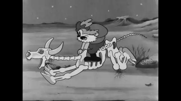 Ride Him, Bosko! scene