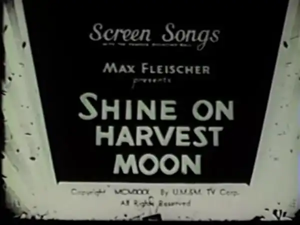 Shine on Harvest Moon