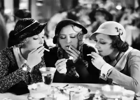Three on a Match scene