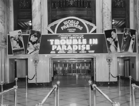 Trouble in Paradise scene