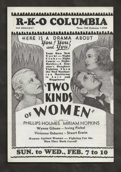 Two Kinds of Women photo