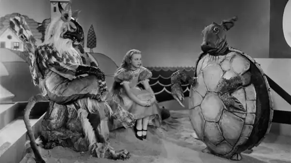 Alice in Wonderland scene