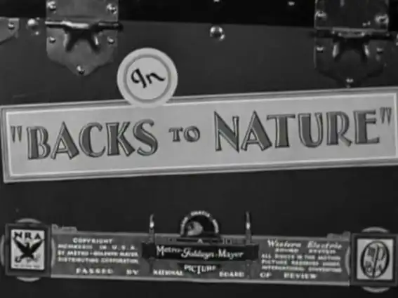 Backs to Nature