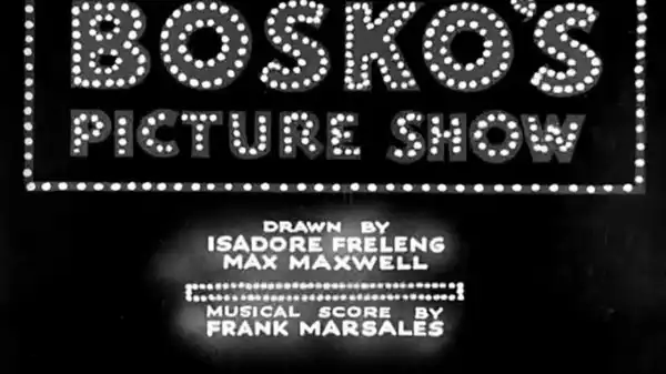 Bosko's Picture Show scene