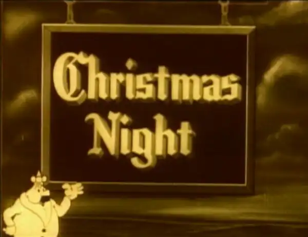 Christmas Night scene