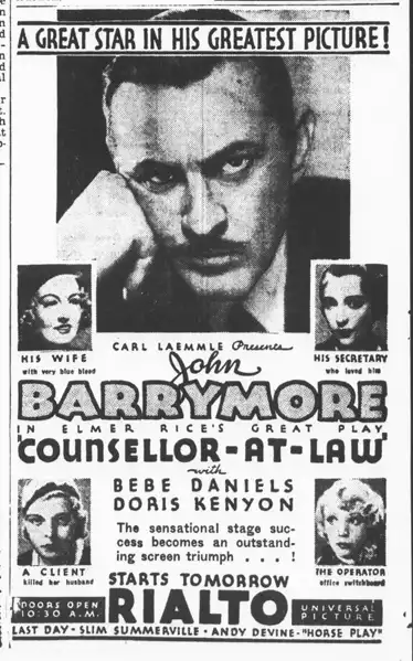 Counsellor at Law photo