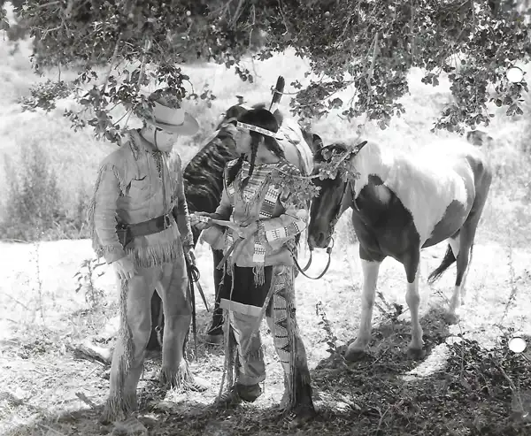 Fighting with Kit Carson photo