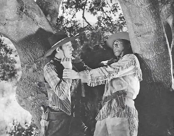 Fighting with Kit Carson