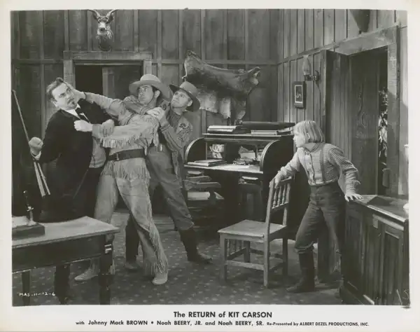 Fighting with Kit Carson photo