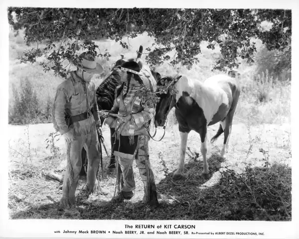 Fighting with Kit Carson