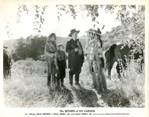 Fighting with Kit Carson