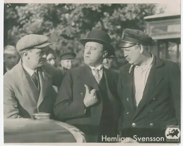 Hemliga Svensson scene