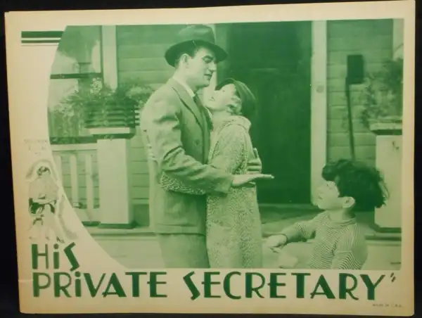 His Private Secretary scene