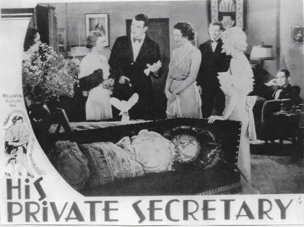 His Private Secretary scene