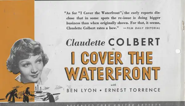 I Cover the Waterfront photo