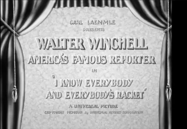 I Know Everybody and Everybody's Racket photo