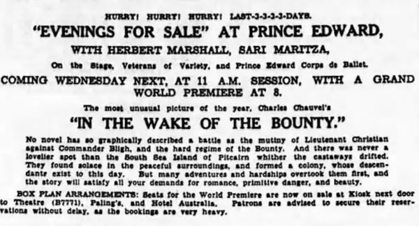 In the Wake of the Bounty photo