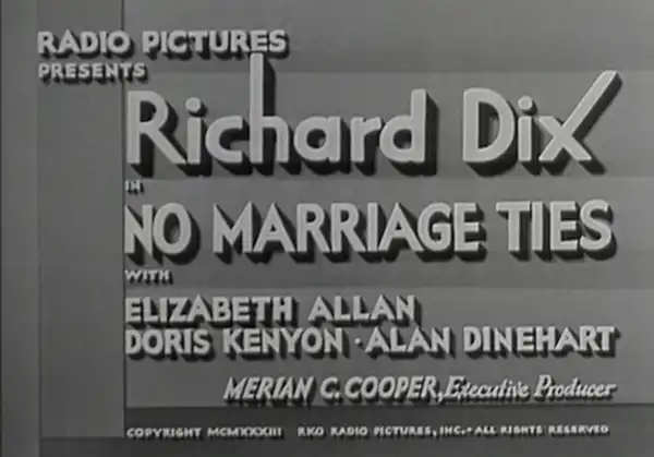No Marriage Ties