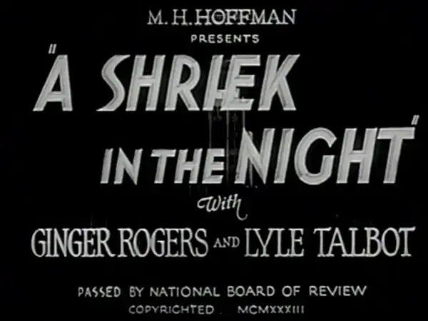 A Shriek in the Night photo