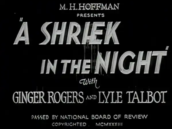 A Shriek in the Night photo
