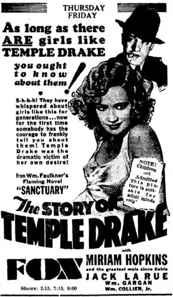 The Story of Temple Drake