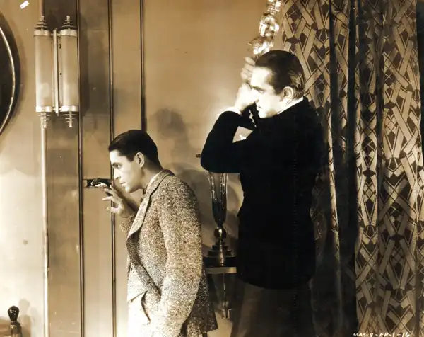 The Whispering Shadow scene