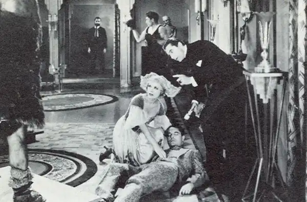 The Whispering Shadow scene