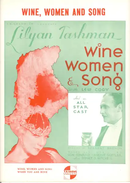 Wine, Women and Song scene