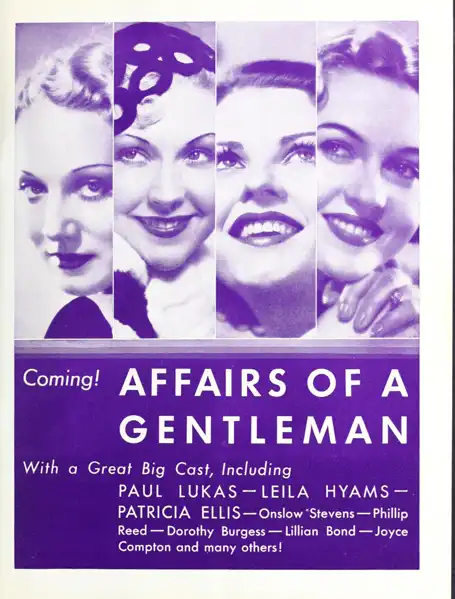 Affairs of a Gentleman photo