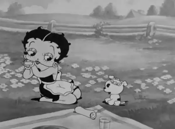Betty Boop's Little Pal scene