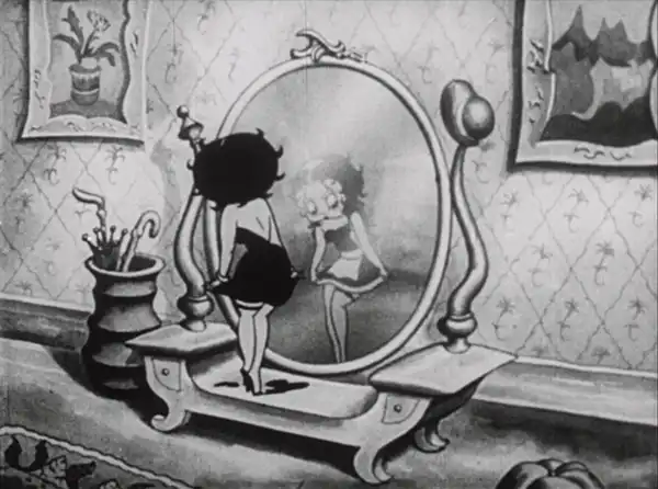 Betty in Blunderland scene