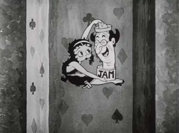 Betty in Blunderland scene