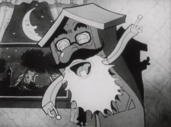 Betty in Blunderland scene