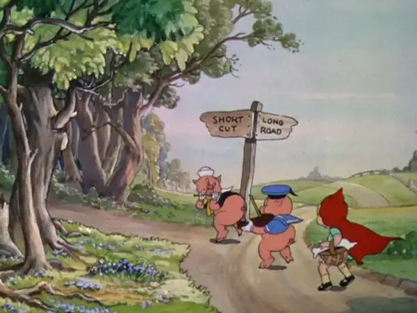 The Big Bad Wolf scene