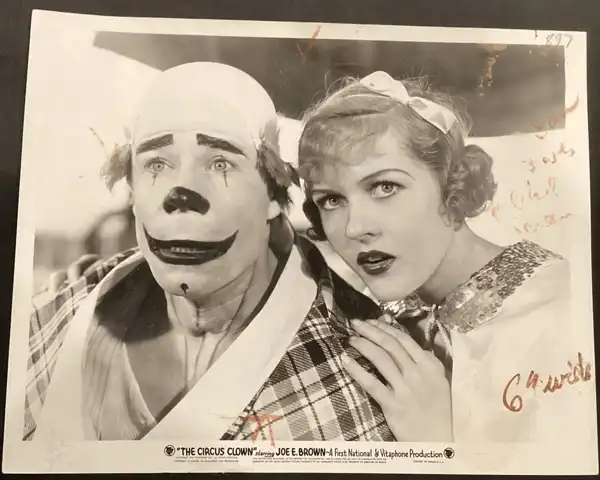 The Circus Clown scene