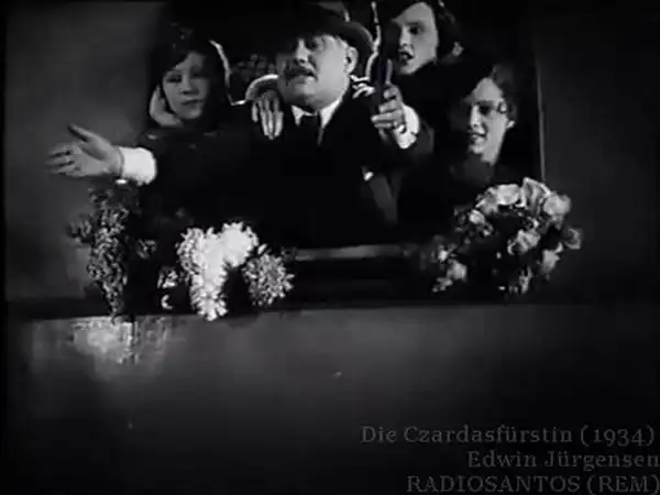 The Csardas Princess scene