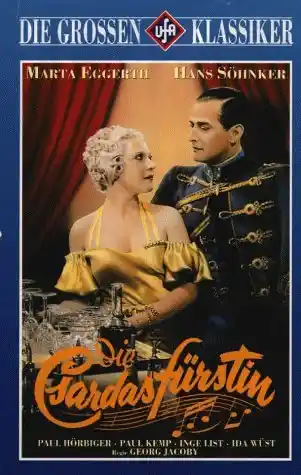 The Csardas Princess scene