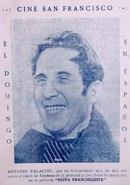 Doña Francisquita scene