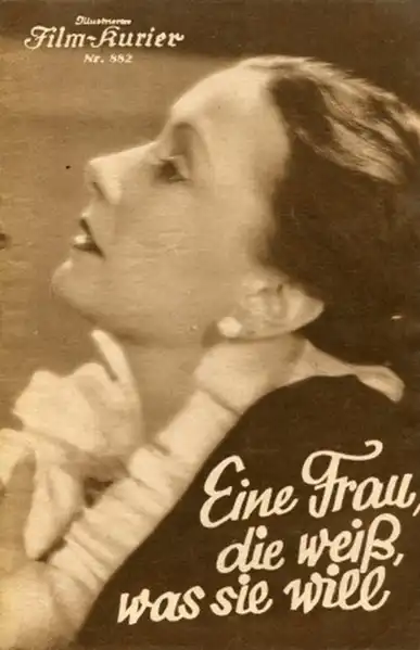 Eine Frau, die weiß, was sie will photo