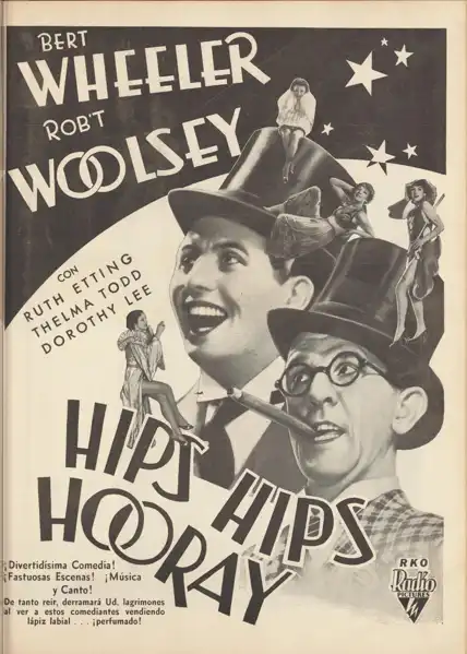 Hips, Hips, Hooray! scene