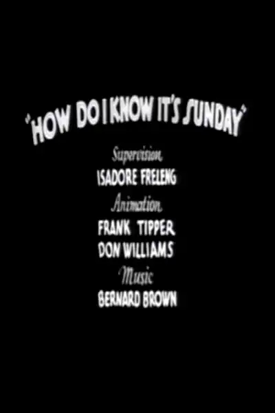 How Do I Know It's Sunday photo