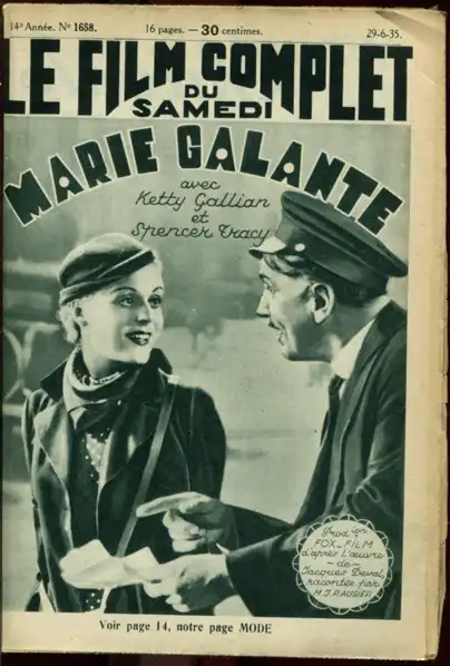 Marie Galante scene