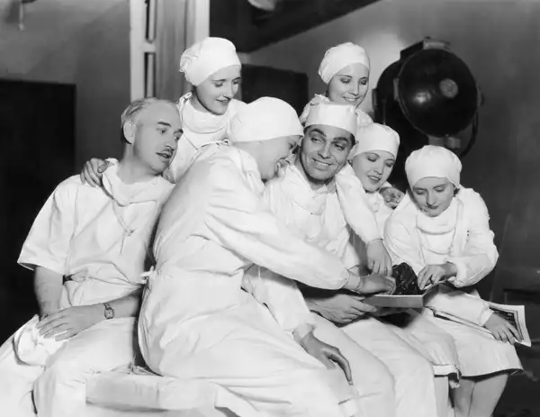 Men in White scene