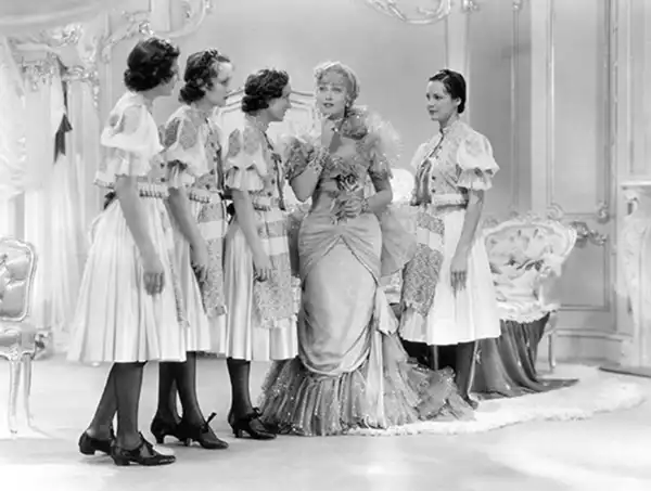 The Merry Widow scene